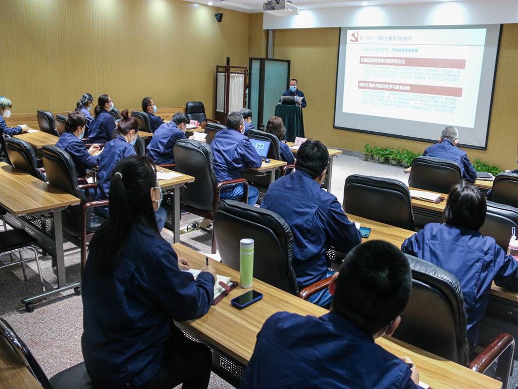 北廣科技黨委召開2021年度基層黨建述職評議會